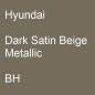 Preview: Hyundai, Dark Satin Beige Metallic, BH.